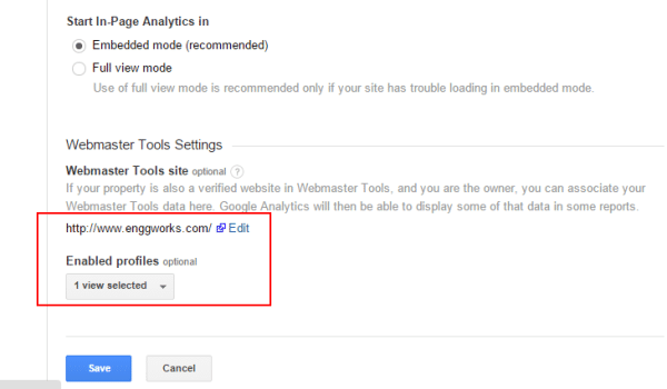 How to Increase Google Adsense Income using GA and GWT data? 4 Link GWT data with GA