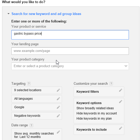 Google GKP - Best Free Keyword Research Tool in 2020 4 Keyword Analysis using GKP