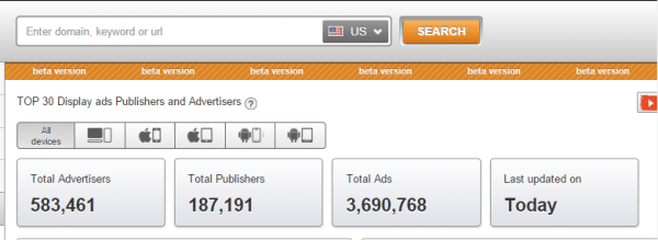 List of publishers and advertisers in GDN