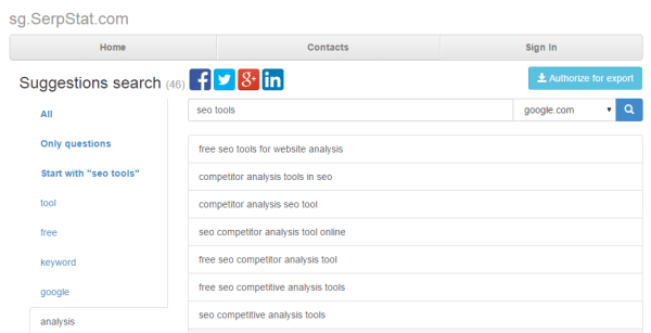 Free Keyword Research 2015