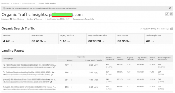 12 Semrush Project Features - Centralized Hub for SEO, PPC, and Content Marketing 5 How to get Organic Traffic Insights in SEMrush
