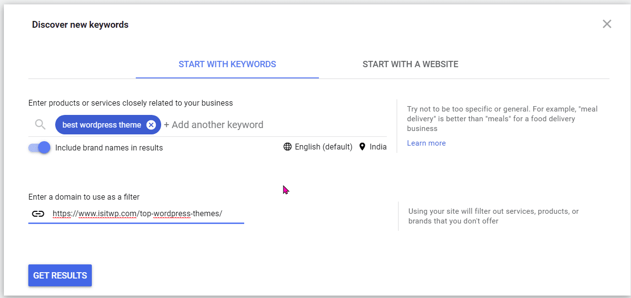 Google Keyword Planner How To Get Exact Search Volume