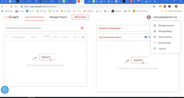 LSIGraph Overview of features 2019