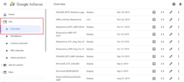 google adsense ads overview