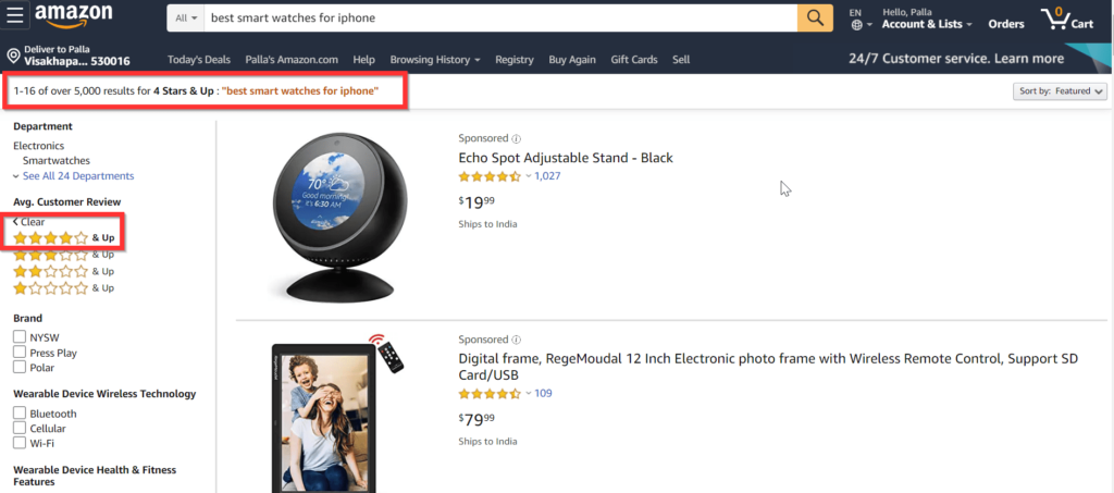 How to Buy the Right Product on Amazon - 7 tips 2 amazon best search results avg customer review